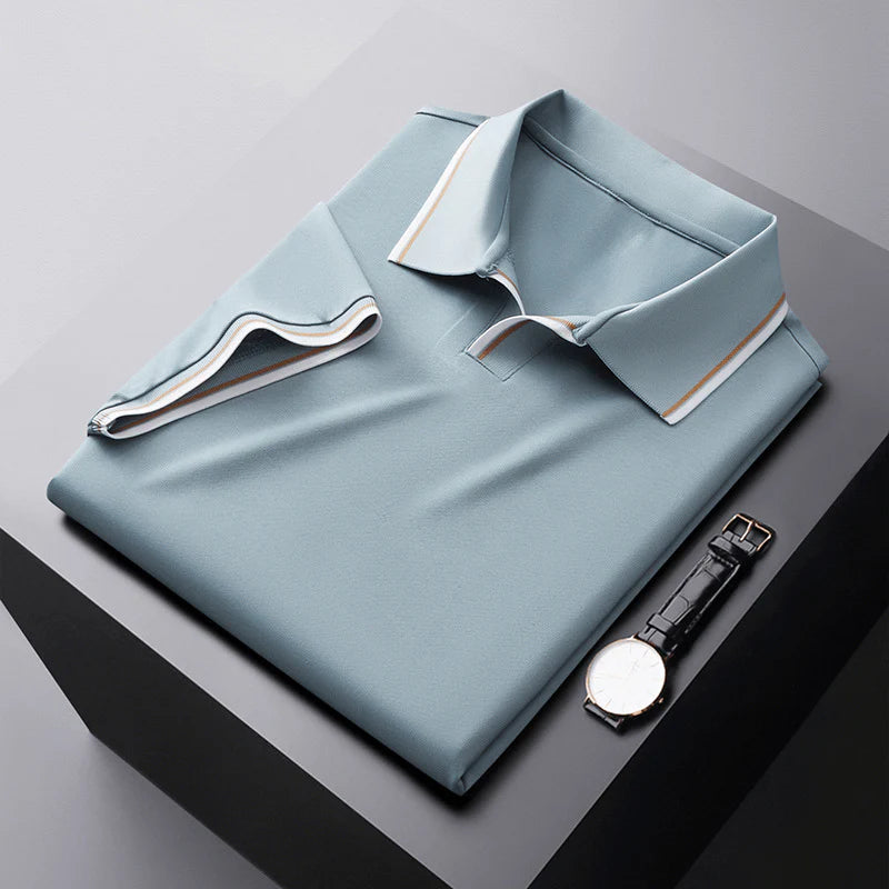 Gaultier - Polo S Krátkym Rukávom Z Hodvábu Prestige