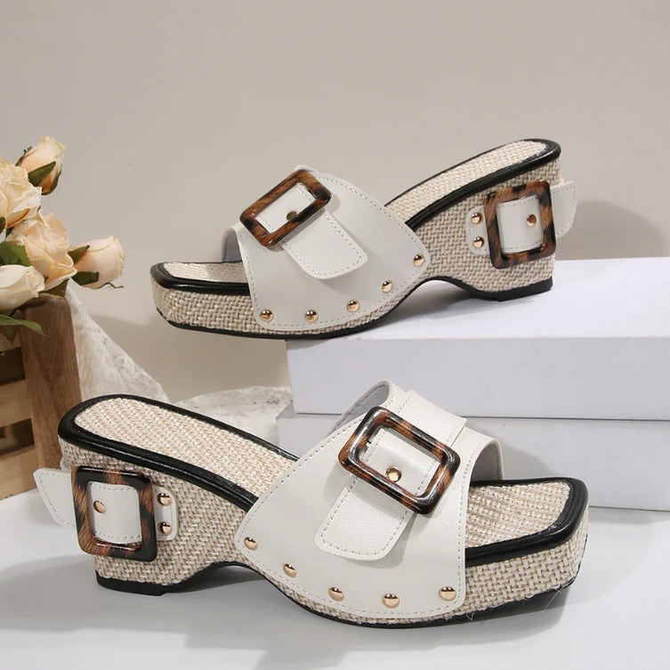 Shadey - Ergonomiske Platform Sandaler