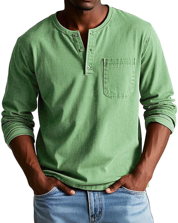 Sebastian - Pakke med 4 Premium Let Denim Retro Skjorter